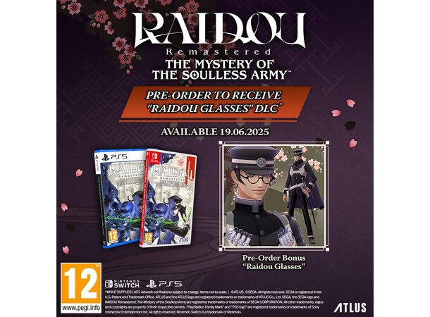 RAIDOU Remastered PS5 The Mystery of the Soulless Army 