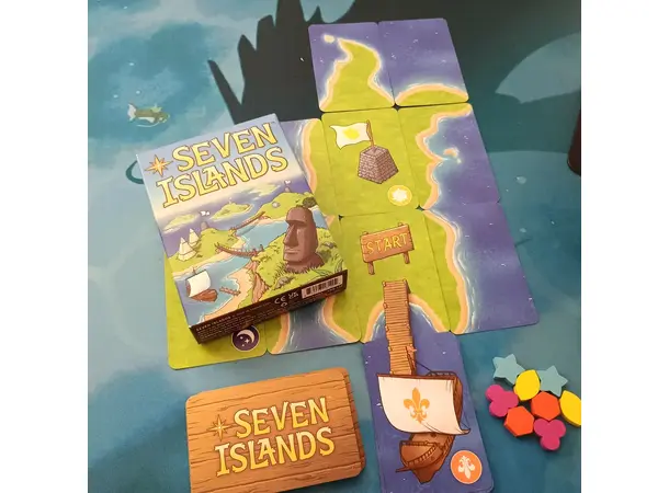 Seven Islands Kortspil 