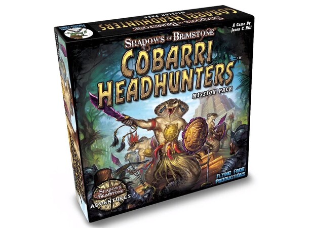 Shadows of Brimstone Cobarri Headhunters Ekspansion til Shadows of Brimstone 