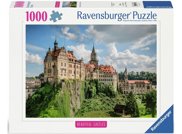 Sigmaringen Slot 1000 brikker Puslespil Ravensburger puslespil 