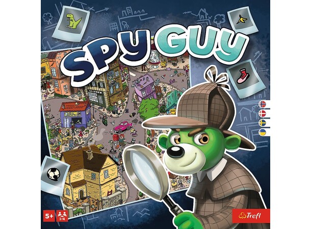 Spy Guy Brætspil Dansk udgave 