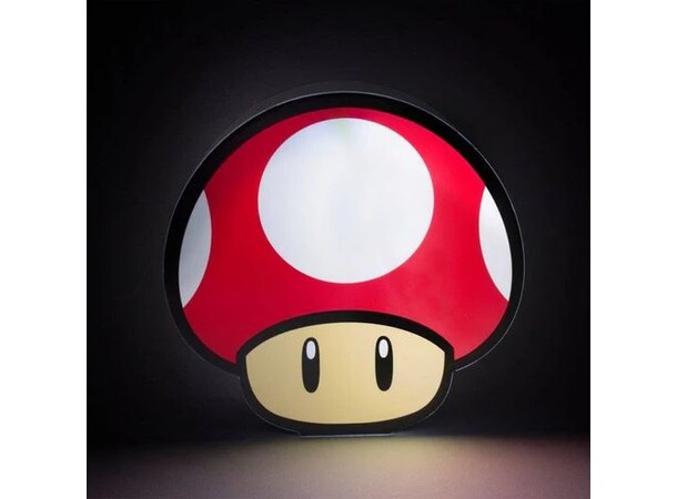 Super Mario Super Mushroom 2D-lampe 