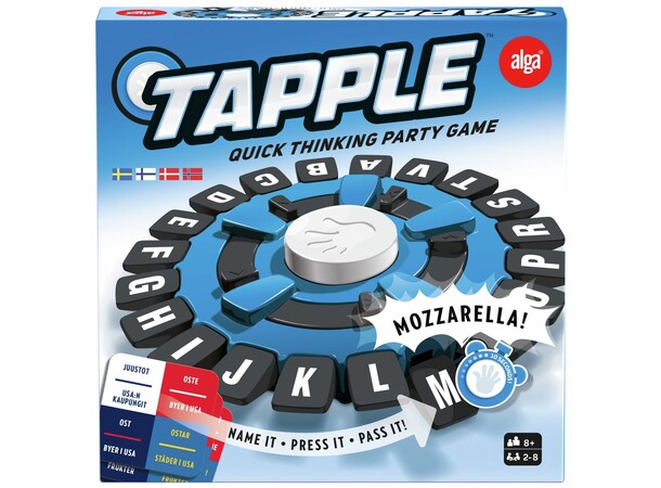 Tapple Brætspil Dansk udgave 