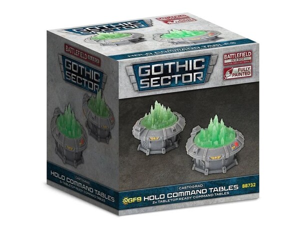 Terræn Holo Command Table Battlefield in a Box - Gothic Sector 