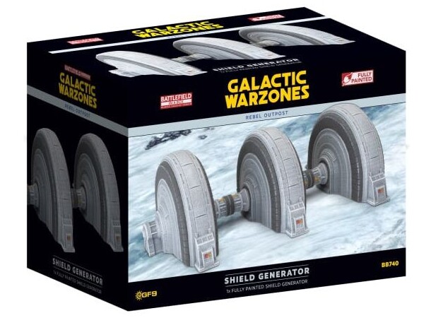 Terræn Rebel Outpost Shield Generator Battlefield in a Box - Galactic Warzones 