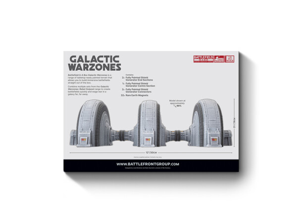 Terræn Rebel Outpost Shield Generator Battlefield in a Box - Galactic Warzones 