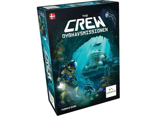 The Crew Dybhavsmissionen Brætspil Dansk udgave 