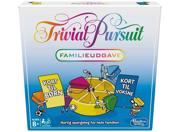 Trivial Pursuit Familieudgave Brætspil Dansk udgave 