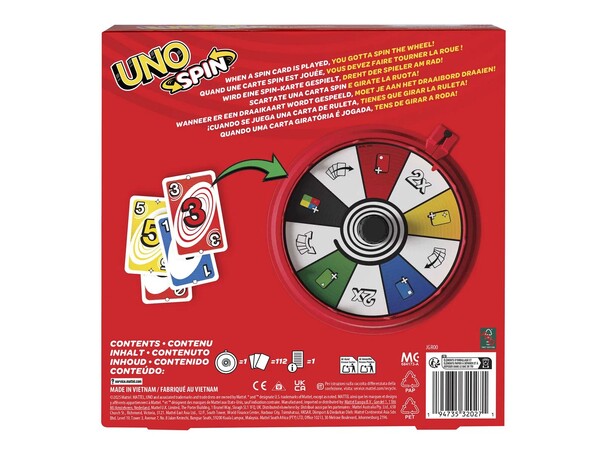 UNO Spin Brætspil 