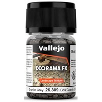Vallejo Diorama FX Granitgrå 2-5 mm Landscape Texture - 35ml