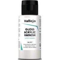 Vallejo Gloss Acrylic Varnish 60 ml Hurtigtørrende