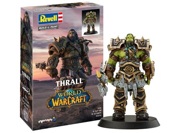 World of Warcraft Orc Thrall Revell 1:16 byggesæt 