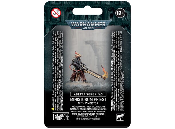 Adepta Sororitas Ministorum Priest Warhammer 40K - Med Vindicator 