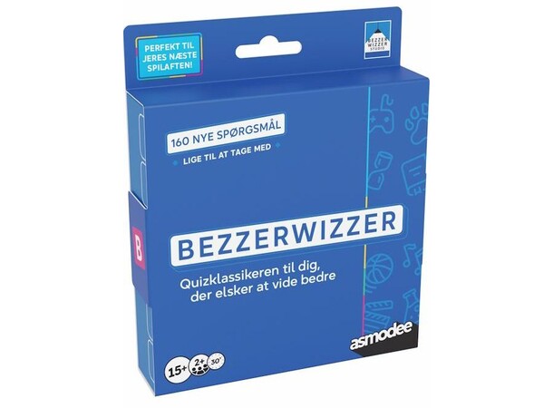 Bezzerwizzer Pocket Quizspil Dansk udgave 