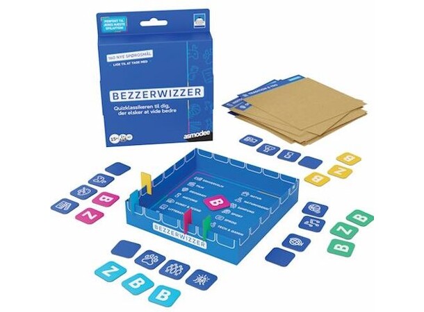 Bezzerwizzer Pocket Quizspil Dansk udgave 