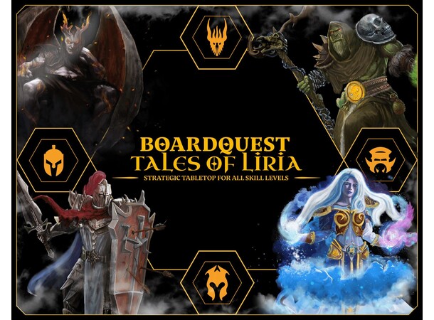 Boardquest Tales of Liria Brætspil 
