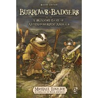 Burrows & Badgers 2nd Edition. Regelbog Skirmish Game of Anthropomorphic Animal