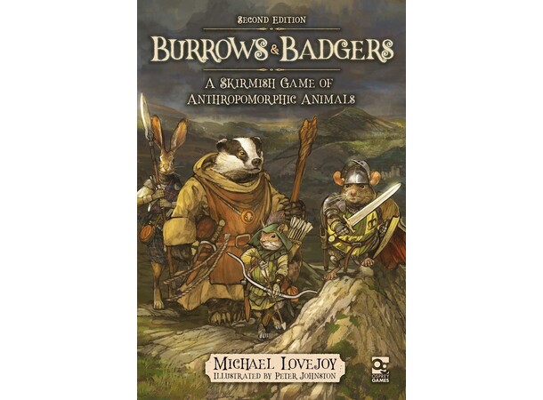 Burrows & Badgers 2nd Edition. Regelbog Skirmish Game of Anthropomorphic Animal 