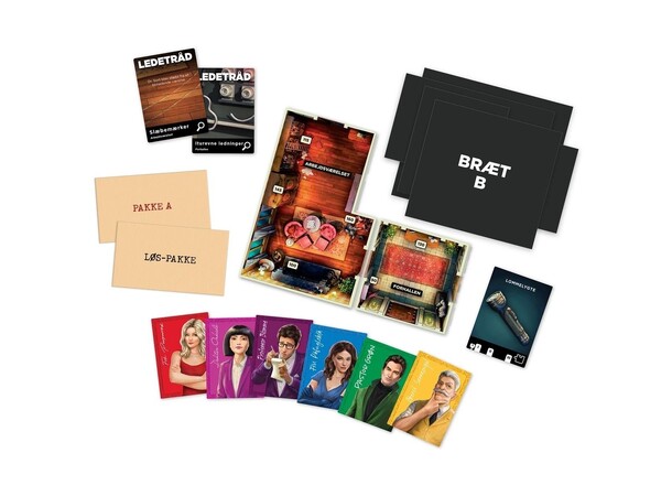 Cluedo Escape Herskabsvillaen Brætspil Forræderi i Herskabsvillaen Dansk udgave 
