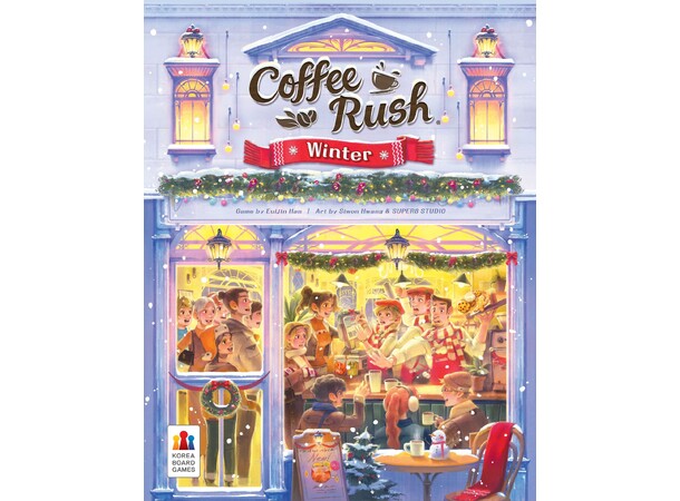Coffee Rush Winter Brætspil 