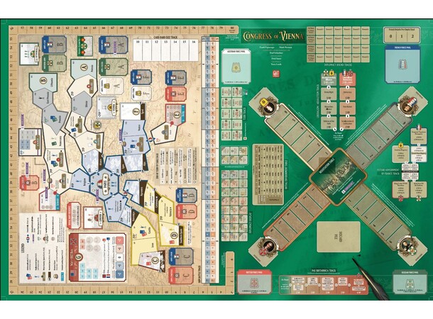 Congress of Vienna Brætspil 