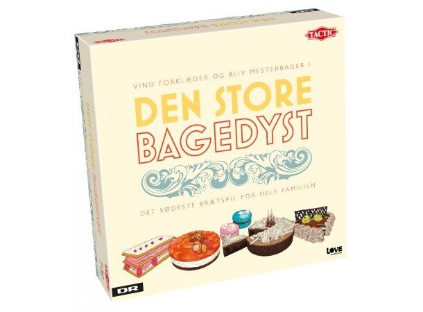 Den Store Bagedyst Brætspil Dansk udgave 