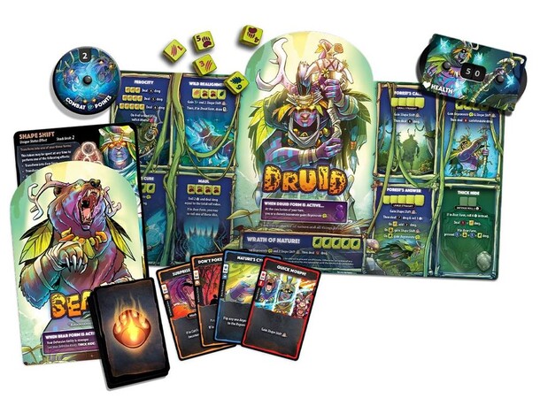 Dice Throne Druid Hero Pack Udvidelse til Dice Throne 