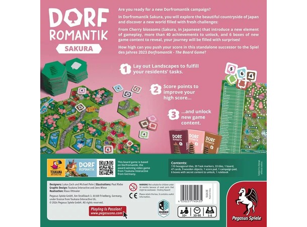 Dorfromantik Sakura Brætspil 