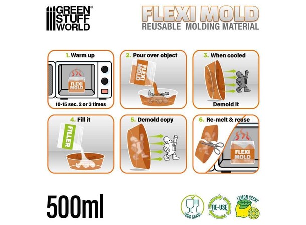 Flexi Mold - 500 ml Green Stuff World 