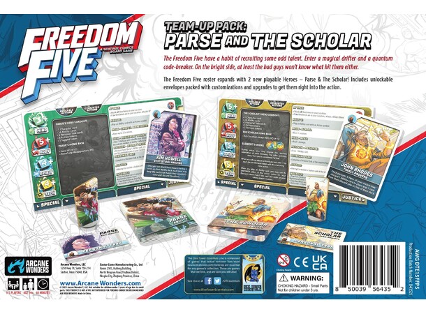 Freedom Five Parse & The Scholar Exp Ekspansion til Freedom Five 