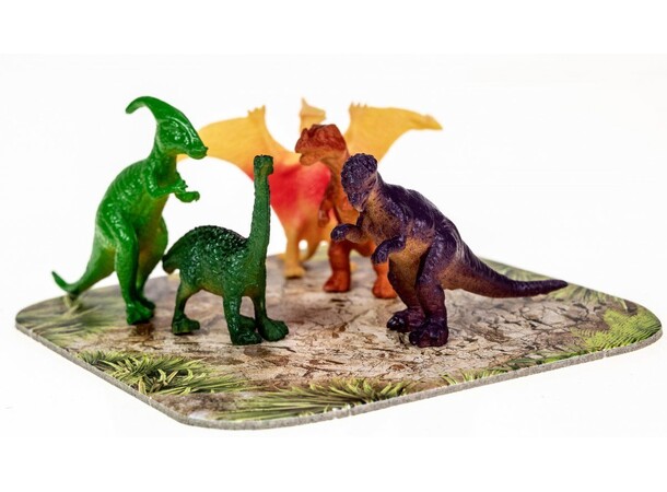 Gemmeleg i Dinosauer Parken Brætspil Dansk udgave 