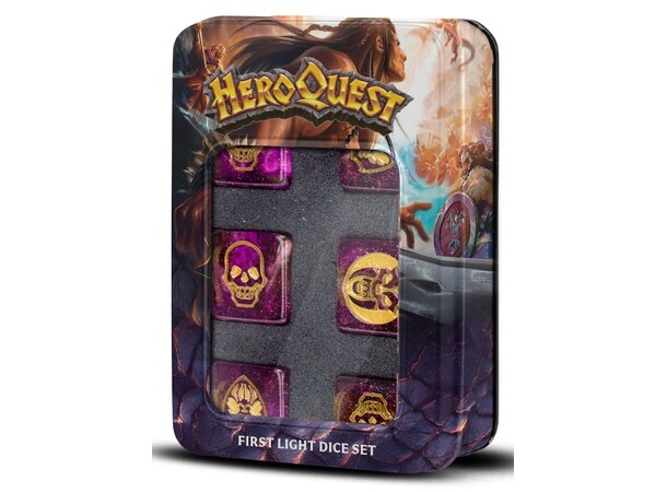 HeroQuest First Light D6 Dice Set 