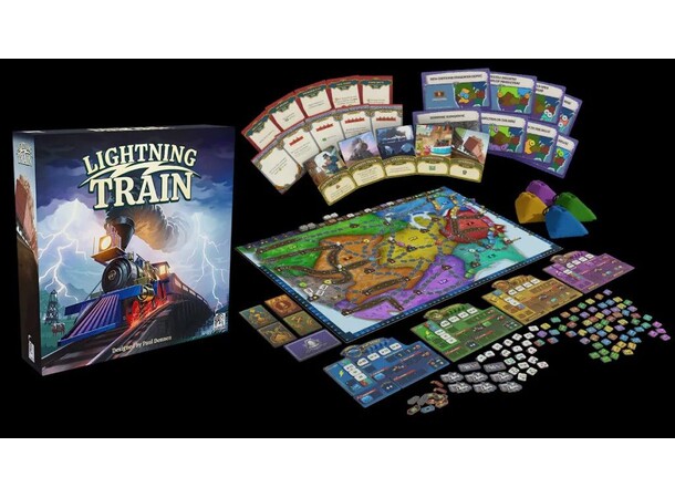 Lightning Train Brætspil 