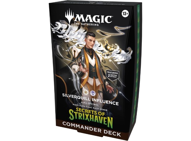 Magic Secrets of Strixhaven Commander #4 Silverquill Influence 