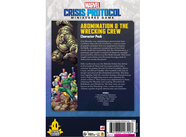 Marvel Crisis Protocol Abomination/Crew Ekspansion til Marvel Crisis Protocol 