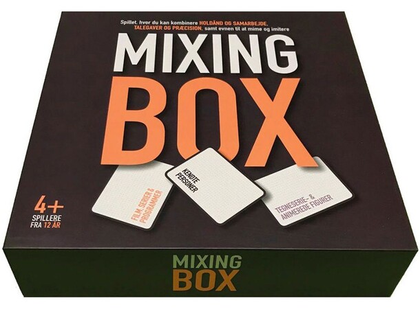 Mixing Box Paryspil Margretheskål spillet 
