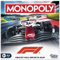 Monopoly Formula 1 Brætspil Dansk udgave