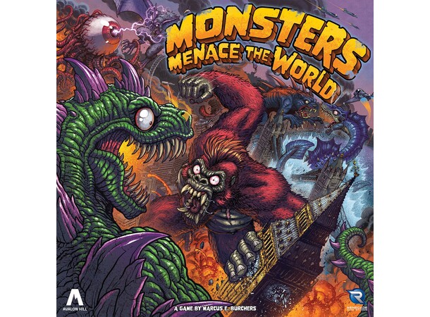 Monsters Menace The World Brætspil 
