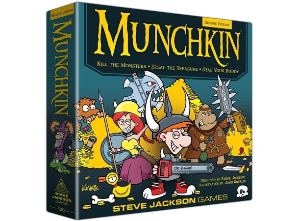 Munchkin Second Edition Brætspil 