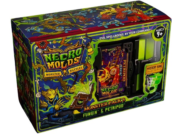Necromolds Monster Battles MonsterPack 3 Fungix & Petripod 