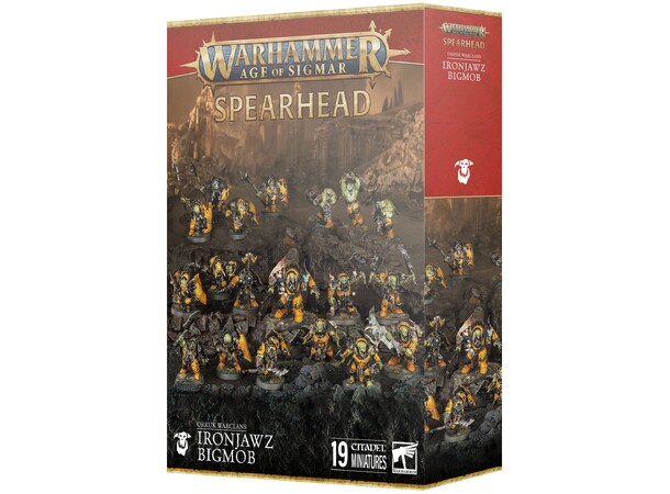 Orruk Warclans Spearhead Ironjawz Bigmob Warhammer Age of Sigmar 