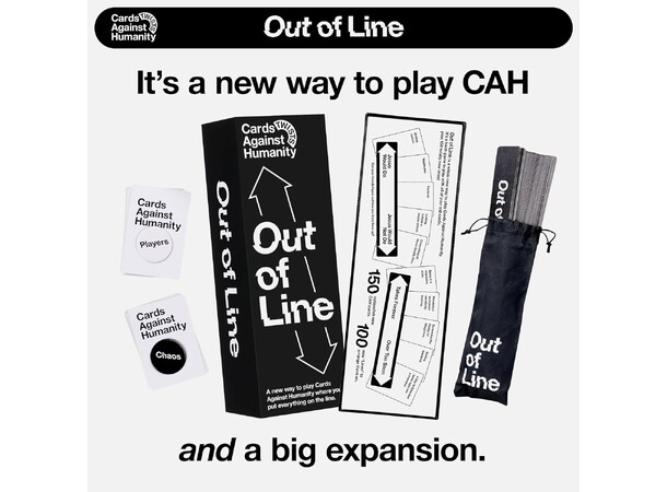 Out of Line Selskabsspil Cards Against Humanity Twists 