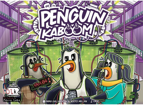 Penguin Kaboom Brætspil 