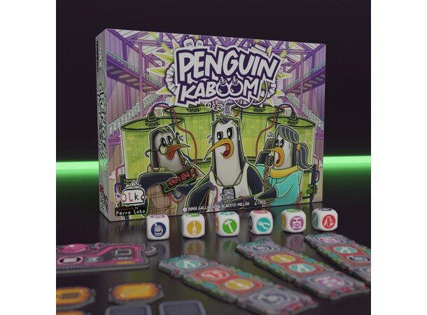 Penguin Kaboom Brætspil 