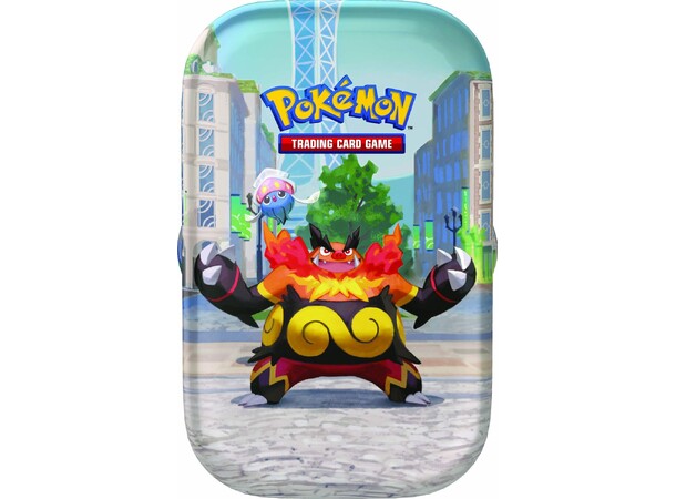Pokemon Mini Tin Lumiose City Display 10 Mini Tins - Komplet sæt 