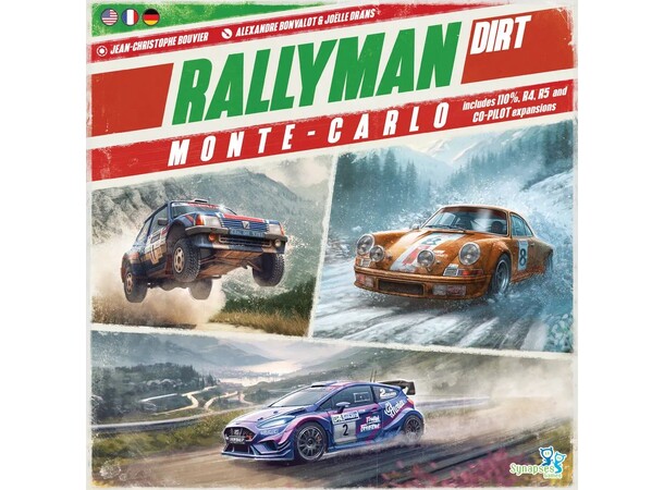 Rallyman Dirt Monte Carlo Expansion Ekspansion til Rallyman Dirt 