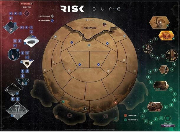 Risk Dune Brætspil 
