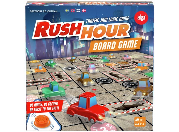 Rush Hour Brætspil Dansk udgave 
