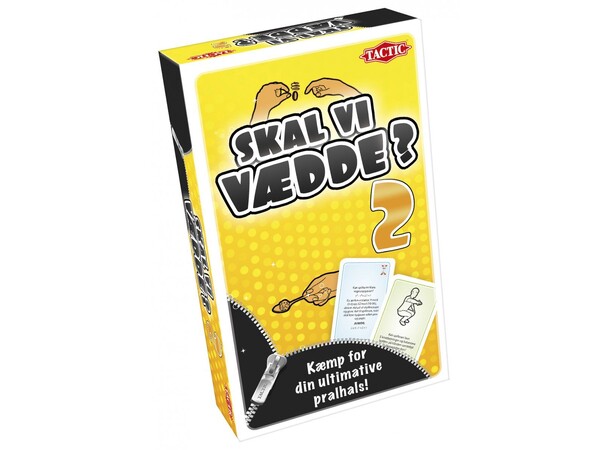 Skal vi vædde 2 Rejsespil Brætspil Dansk udgave 
