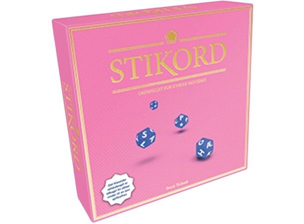 Stikord Pink Ordspil Dansk udgave 
